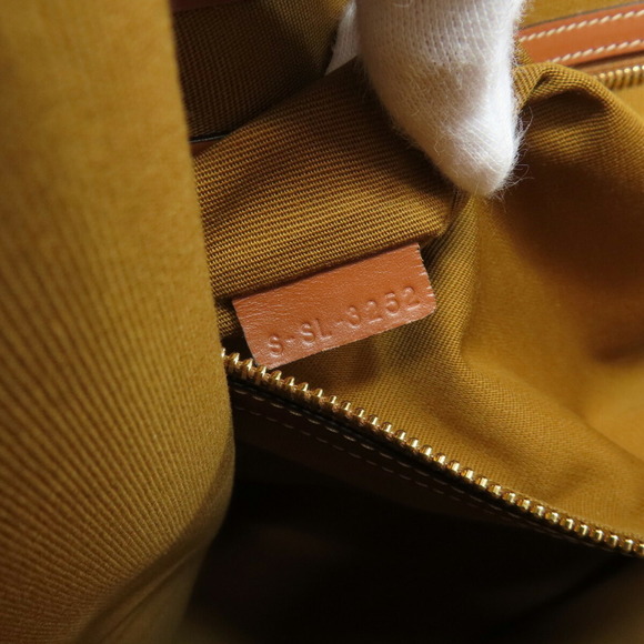 CELINE Triomphe Tote Bag Smooth Calfskin Leather Navy Blue - Picture 6 of 11